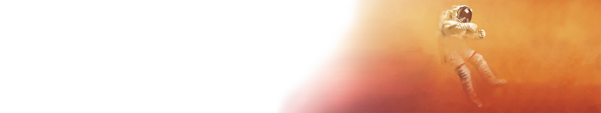 An astronaut, blown away by needaaserver